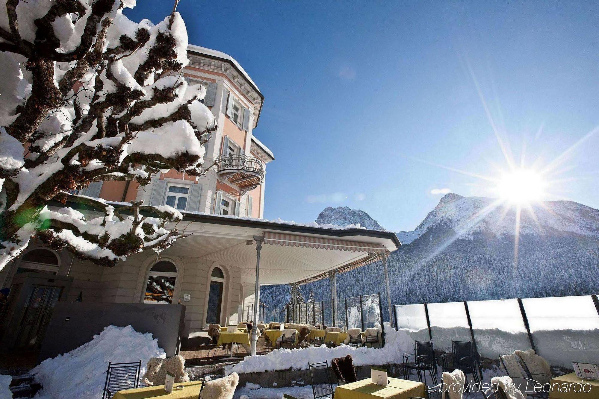 Hotel Belvedere Scuol Exterior foto